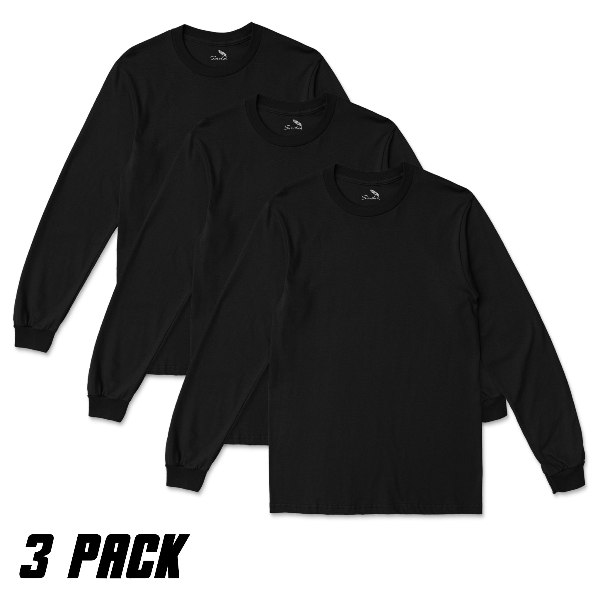 Sada Long Sleeve T-Shirt (3 Pack)