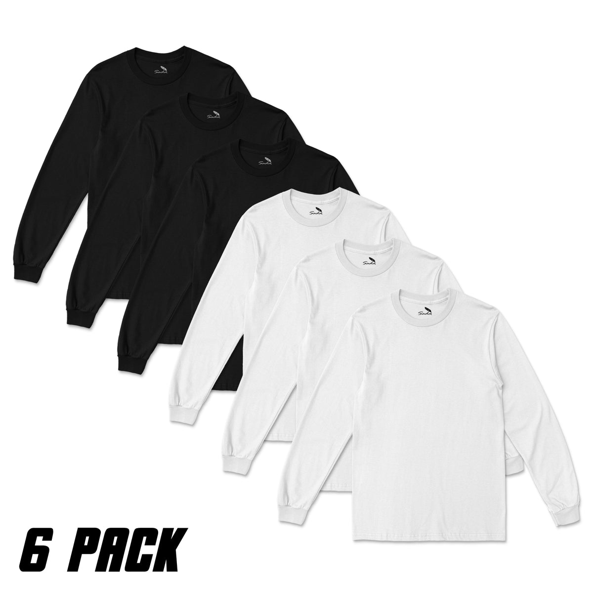 Sada Long Sleeve T-Shirt (6 Pack)