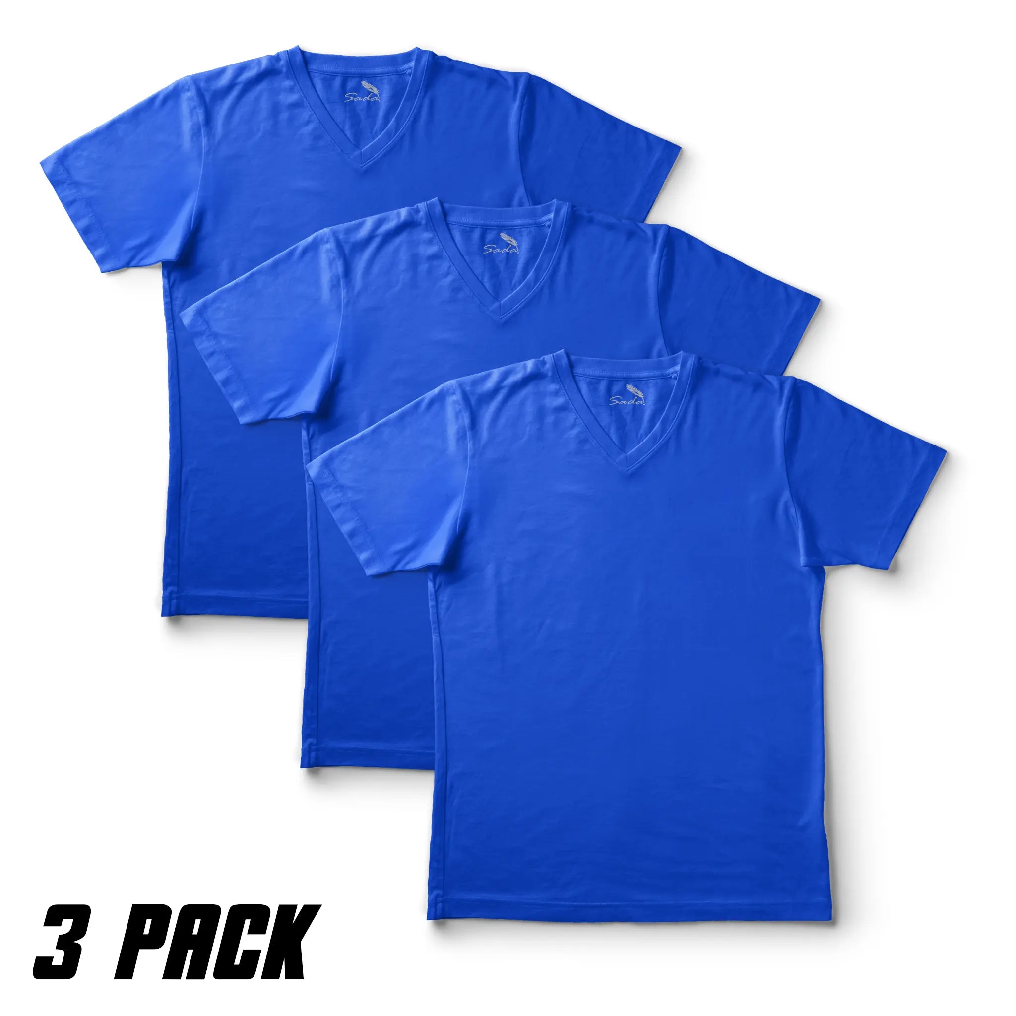 Sada V-Neck T-Shirts (3 Pack)